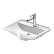 Duravit Einbauwaschtisch Starck 3 49x27cm, EB v unt, m HL, ÜL u. HLB, weiß
