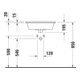 Duravit Einbauwaschtisch Starck 3 56x46,5cm, EB v ob, m HL, ÜL, HLB, weiß-3