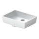 Duravit Einbauwaschtisch Vero 43x31,5cm, EB v unt, o. HL, m ÜL, weiß-1