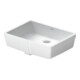 Duravit Einbauwaschtisch Vero 43x31,5cm, EB v unt, o. HL, m ÜL, weiß