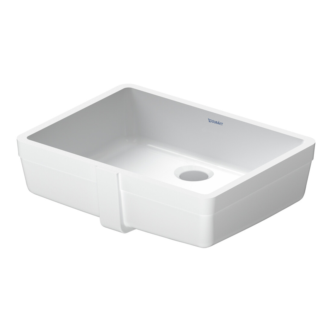 Duravit Einbauwaschtisch Vero 43x31,5cm, EB v unt, o. HL, m ÜL, weiß