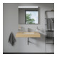 Duravit Einbauwaschtisch Vero 43x31,5cm, EB v unt, o. HL, m ÜL, weiß