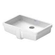 Duravit Einbauwaschtisch Vero 48,5x31,5cm, EB v unt, o. HL, m ÜL, weiß