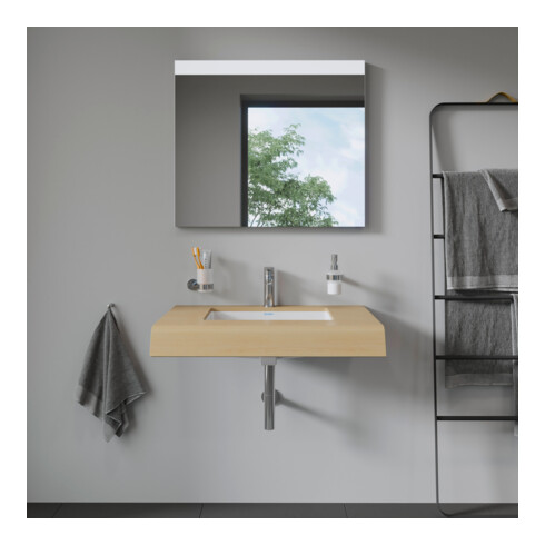 Duravit Einbauwaschtisch Vero 48,5x31,5cm, EB v unt, o. HL, m ÜL, weiß