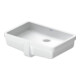 Duravit Einbauwaschtisch Vero 48,5x31,5cm, EB v unt, o. HL, m ÜL, weiß