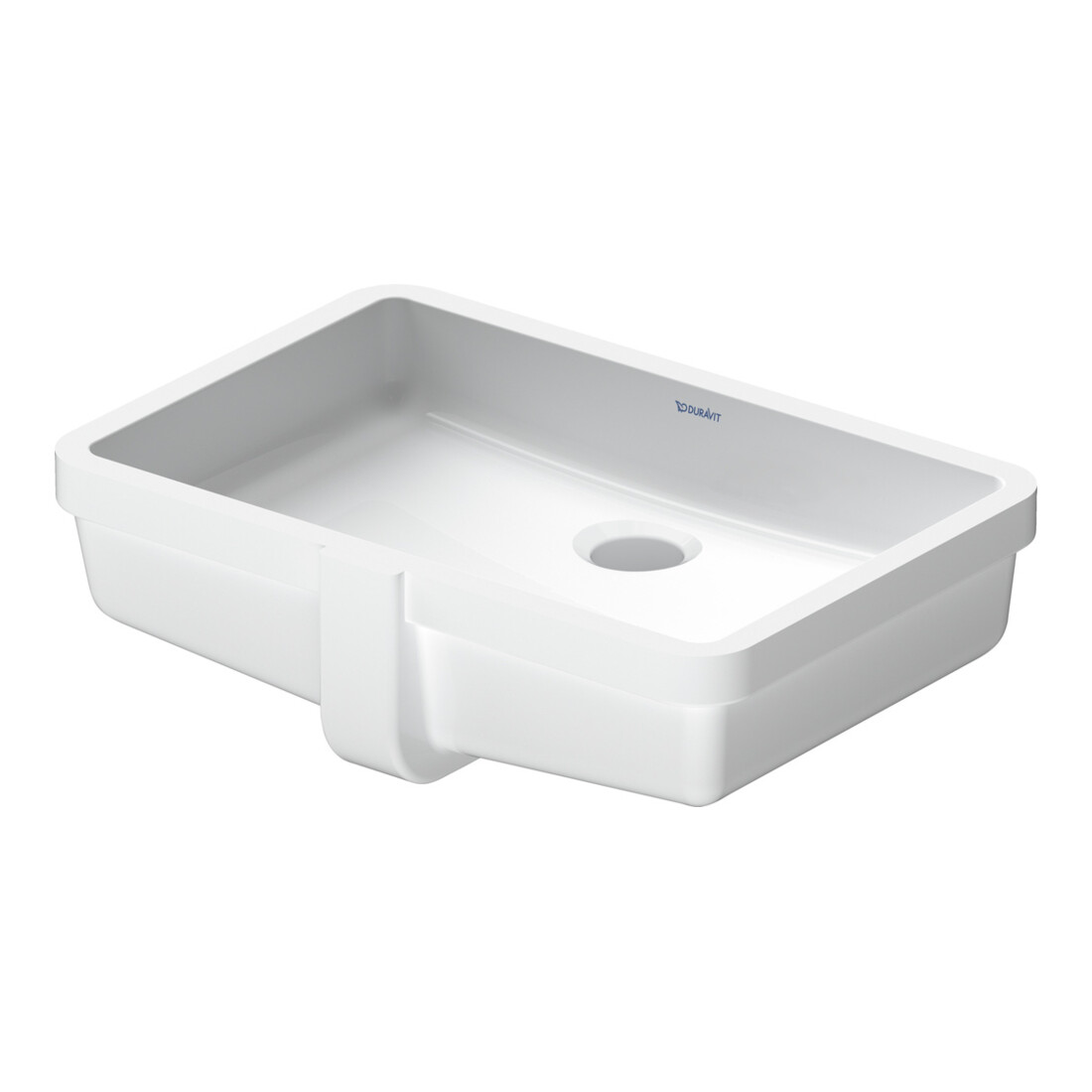Duravit Einbauwaschtisch Vero 48,5x31,5cm, EB v unt, o. HL, m ÜL, weiß