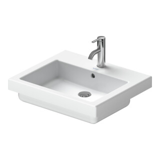 Duravit Einbauwaschtisch Vero 55x46,5cm, we, EB v ob, m HL, ÜL, HLB