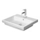 Duravit Einbauwaschtisch Vero Air 55x45,5cm EB v ob, m ÜL, HLB, 1 HL, weiß-1