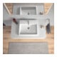Duravit Einbauwaschtisch Vero Air 55x45,5cm EB v ob, m ÜL, HLB, 1 HL, weiß-5