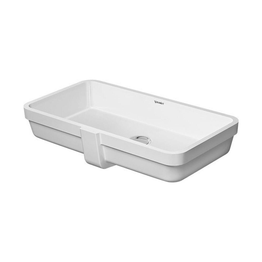 Duravit Einbauwaschtisch Vero Air 60x11,5cm, EB v unt, o. HL, m ÜL, weiß