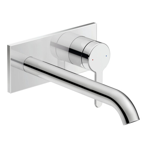 Duravit Fertigmontageset C.1 UP-Waschtisch-Einhebelmischer, Ausladung 225mm, chrom