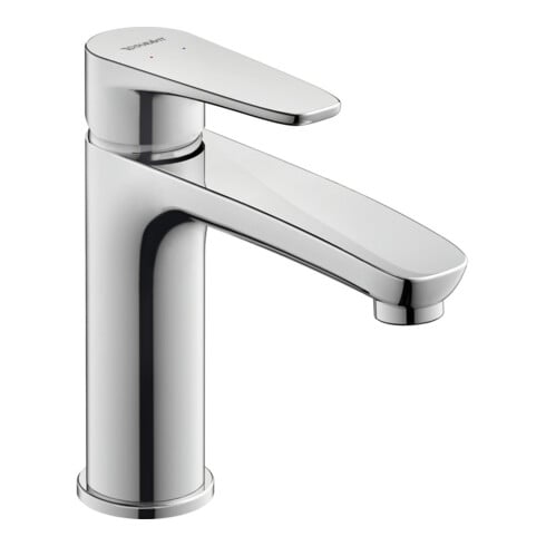 Duravit Waschtisch-Einhebelmischer M B.1 o. Zugst.-Ablaufgarn., Ausl. 139mm, chr