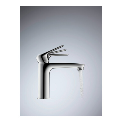 Duravit Waschtisch-Einhebelmischer M B.1 o. Zugst.-Ablaufgarn., Ausl. 139mm, chr