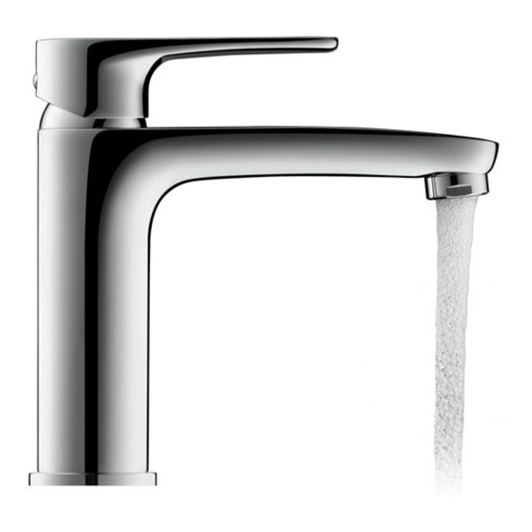 Duravit Waschtisch-Einhebelmischer M B.1 o. Zugst.-Ablaufgarn., Ausl. 139mm, chr