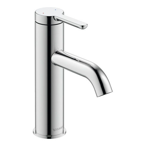Duravit Waschtisch-Einhebelmischer M C.1 Ausl. 113mm, o. Zugst.-Ablaufgarn., chr