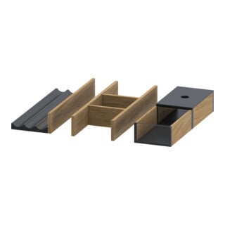 Duravit Einrichtungssystem Universal Set 325x321x55mm, natur Oa solid, f WTU