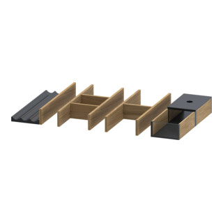 Duravit Einrichtungssystem Universal Set 442x371x55mm, natur Oa solid, f WTU