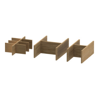 Duravit Einrichtungssystem Universal Set 694x321x120mm, natur Oa solid, f WTU