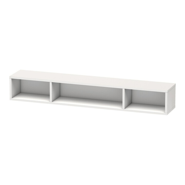 Duravit Élément d'étagère L-Cube 80x14 cm, blanc brillant, 3 compartiments, horizontal