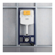 Duravit Élément WC Basic DuraSystem 115 cm, cloison sèche, mécanique, avant-2