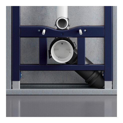 Duravit Élément WC Basic DuraSystem 115 cm, cloison sèche, mécanique, avant