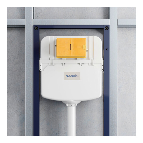Duravit Élément WC Basic DuraSystem 115 cm, cloison sèche, mécanique, avant