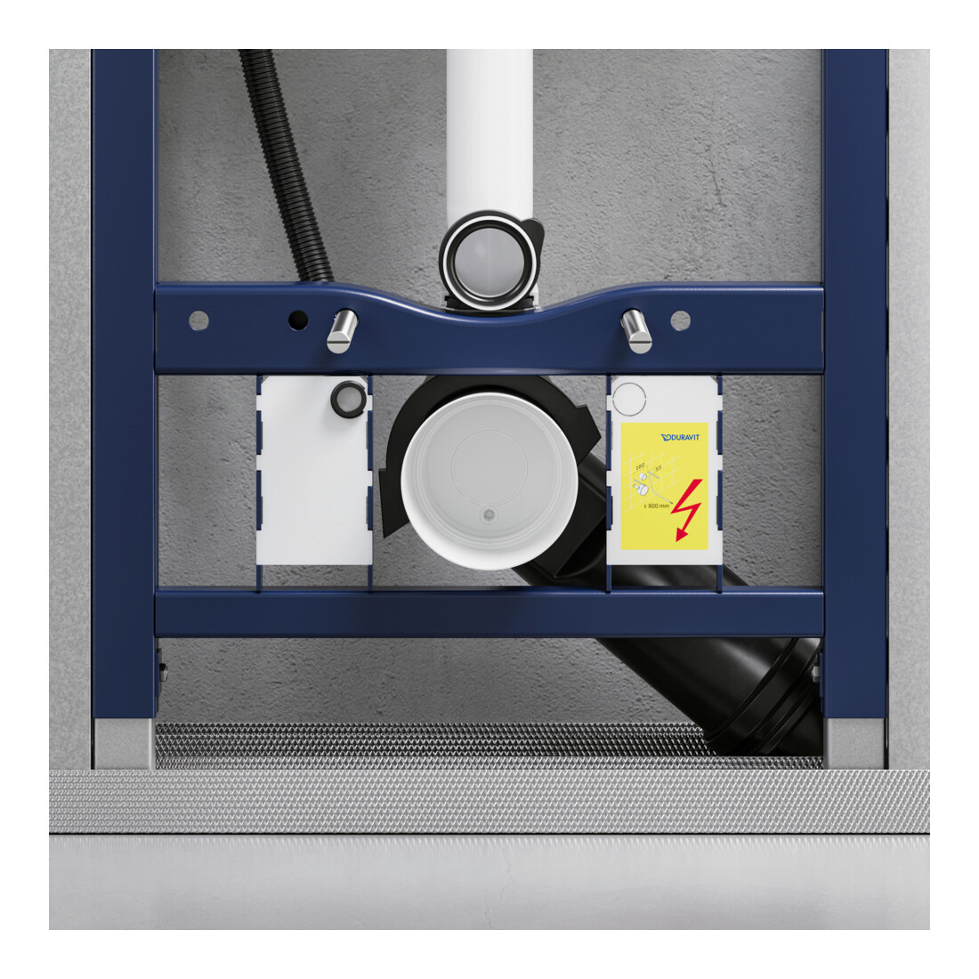 Duravit Élément WC DuraSystem 115x12,6 cm, pour cloison sèche