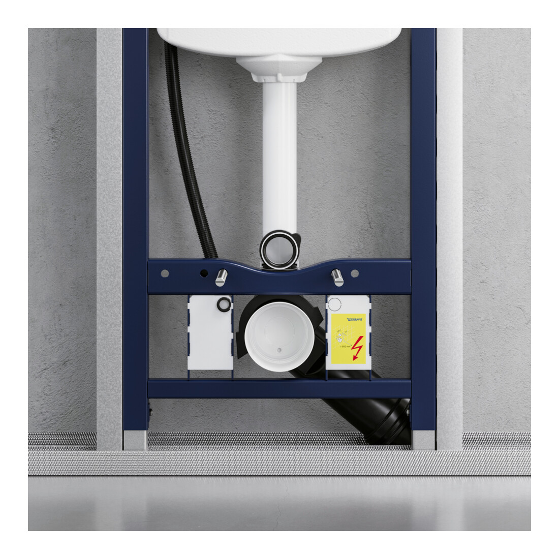 Duravit Élément WC DuraSystem 115x12,6 cm, pour cloison sèche