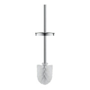 Duravit Ensemble brosse D-Code 8,9x38,5x8,9 cm, sur pied, chrome-3