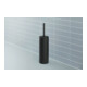 Duravit Ensemble brosse D-Code 8,9x38,5x8,9 cm, sur pied, noir mat-5