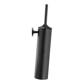 Duravit Ensemble brosse WC Starck T 8x11,8cm, mural, noir mat