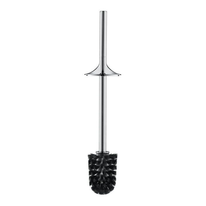 Duravit Ensemble brosse WC Starck T 8x8cm, sur pied, chrome