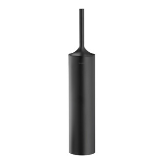 Duravit Ensemble brosse WC Starck T 8x8cm, sur pied, noir mat