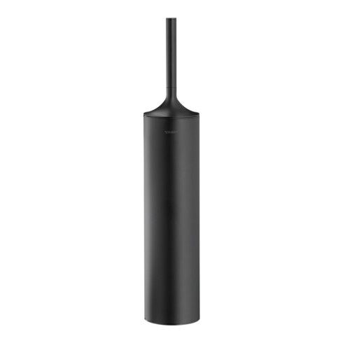 Duravit Ensemble brosse WC Starck T 8x8cm, sur pied, noir mat