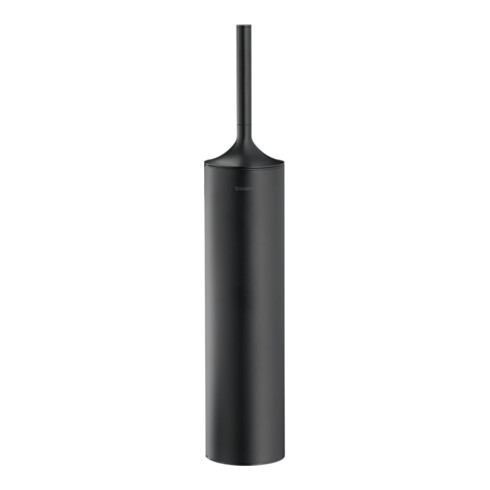 Duravit Ensemble brosse WC Starck T 8x8cm, sur pied, noir mat