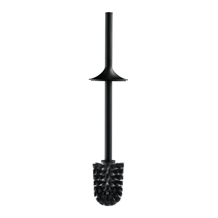 Duravit Ensemble brosse WC Starck T 8x8cm, sur pied, noir mat