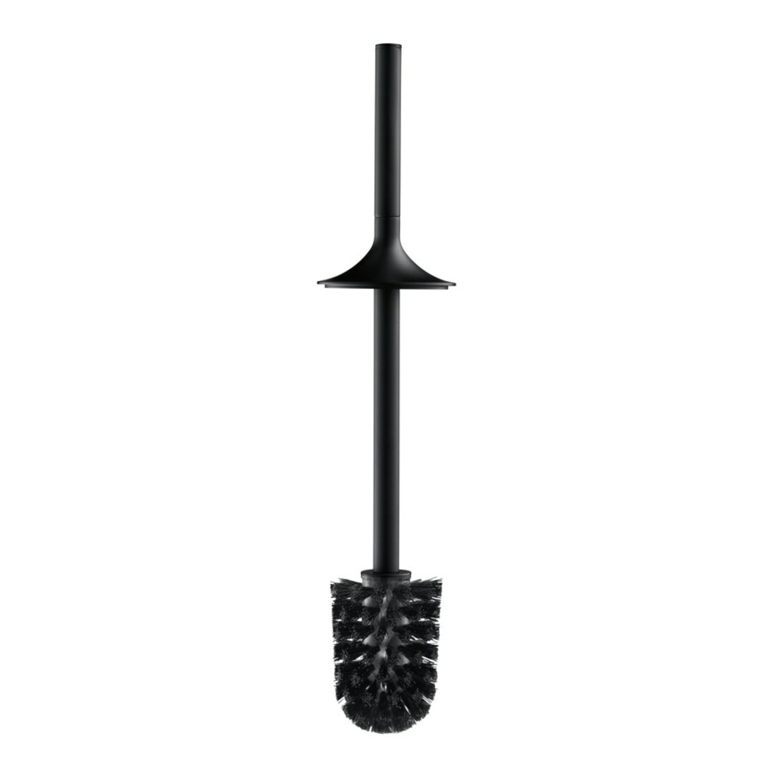 Duravit Ensemble brosse WC Starck T 8x8cm, sur pied, noir mat