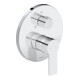 Duravit Ensemble complet mitigeur monocommande encastré D-Code céramique, sécurité, 22,5 l, chrome-1