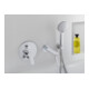 Duravit Ensemble complet mitigeur monocommande encastré D-Code céramique, sécurité, 22,5 l, chrome