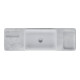 Duravit Ensemble console vasque Qatego 140x45x90 cm, m K, K, marbre struc. poli-4