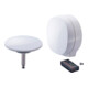 Duravit Ensemble d'accessoires pour trop-plein de baignoire, blanc brillant-1