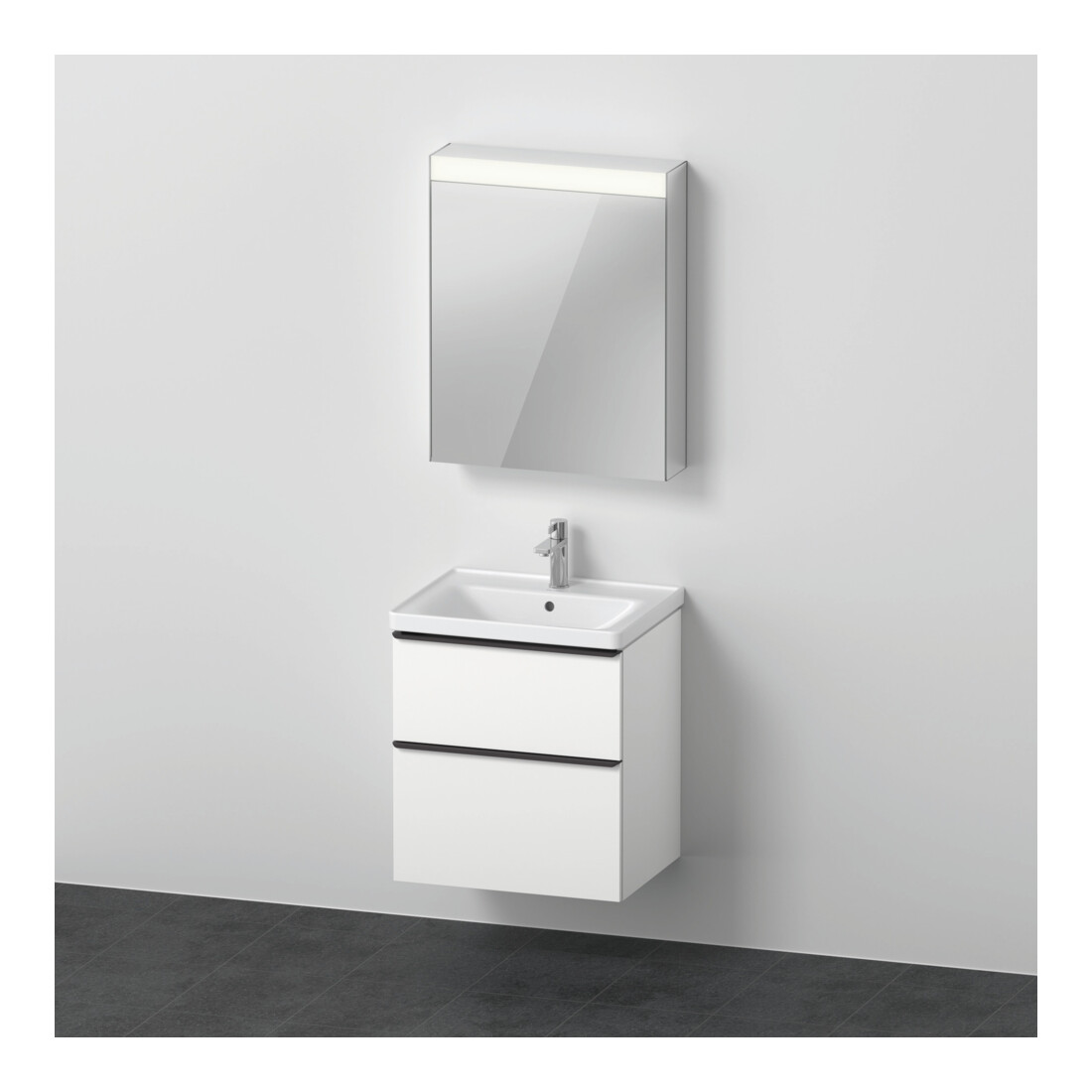 Duravit Ensemble de meubles D-Neo 60x48cm, WT, WTU, 1SBK, SP, An R, blanc mat