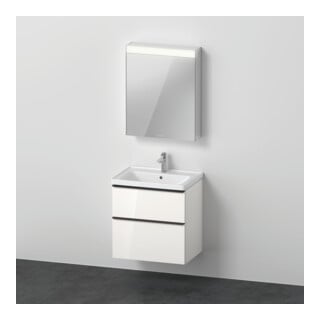 Duravit Ensemble de meubles D-Neo 650 mm, charnière droite, blanc brillant