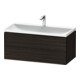 Duravit Ensemble de meubles L-Cube 100x48x48 cm, avec HL, noyer teinté, 2 tiroirs-1