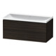 Duravit Ensemble de meubles L-Cube 100x48x48 cm, chêne noisette, 2 tiroirs-1