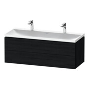Duravit Ensemble de meubles L-Cube 120x48x48 cm, 2 HL, 2 tiroirs, blanc œuf