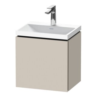 Duravit Ensemble de meubles L-Cube 45x35x48 cm, 1 porte, à droite, avec HL, Tau ma