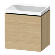 Duravit Ensemble de meubles L-Cube 45x35x48 cm, 1 porte, à droite, couleur œuf naturel