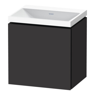 Duravit Ensemble de meubles L-Cube 45x35x48 cm, 1 porte, à droite, gris mat