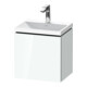 Duravit Ensemble de meubles L-Cube 45x35x48 cm, 1 porte, en L, avec HL, blanc brillant-1